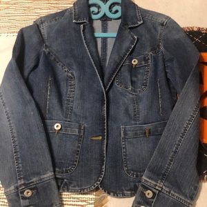 Women’s blue jean jacket size small